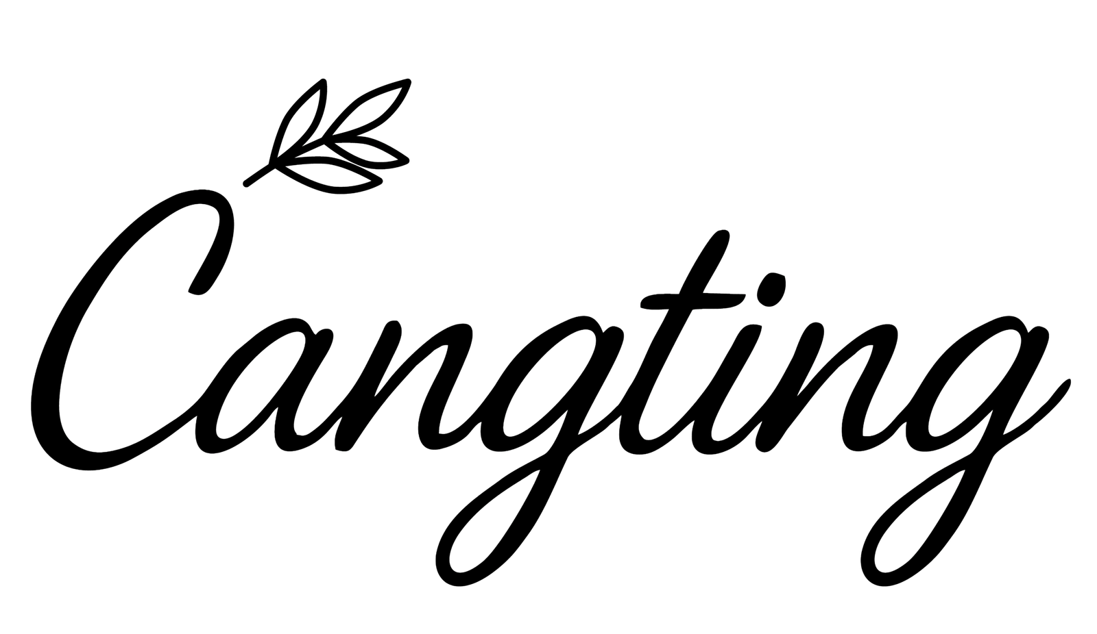 logo noir cangting sans arriere plan